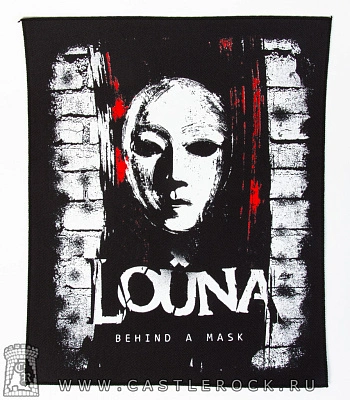 нашивка на спину louna "behind a mask"