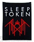 нашивка на спину sleep token (лого)