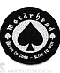 нашивка motorhead "born to lose, live to win" (вышивка)