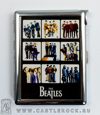 портсигар beatles (коллаж)