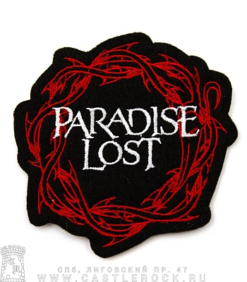 нашивка paradise lost (вышивка)