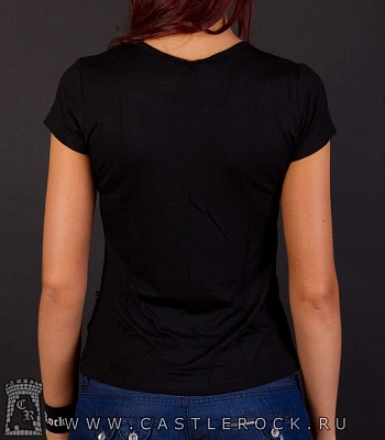 женская футболка in flames "sounds of a playground fading"