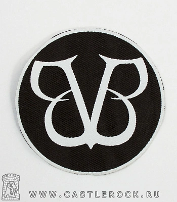 нашивка black veil brides (лого белое)