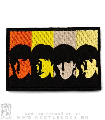 нашивка beatles "meet the beatles" (вышивка)