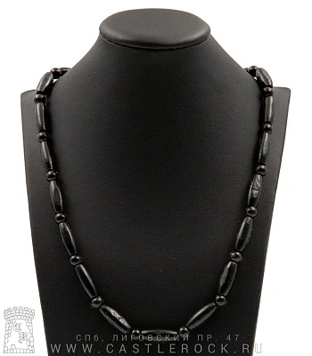 бусы-браслет черные