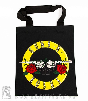 сумка шоппер guns'n'roses (лого)
