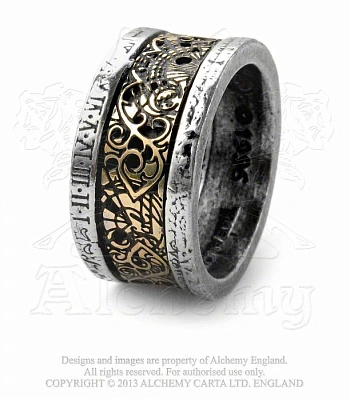 кольцо alchemy gothic (алхимия готик) r44 dr. von rosenstein's induction principle