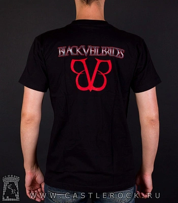 футболка black veil brides "fallen angels"