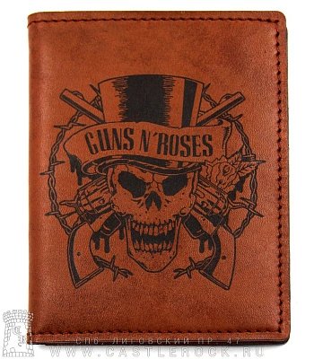 обложка для автодокументов guns'n'roses (ручная работа)
