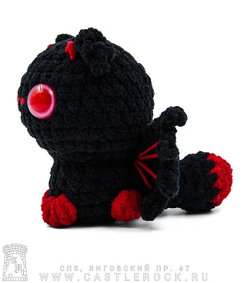 игрушка интерьерная котенок демон