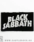 нашивка black sabbath (лого белое, вышивка)