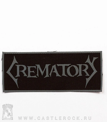 нашивка crematory (надпись серая)