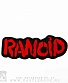 нашивка термо rancid (лого, вышивка)
