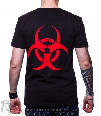 футболка biohazard "kill or be killed"