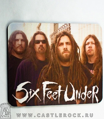 коврик для мыши six feet under (группа)