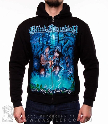 балахон на молнии blind guardian "let's sing the bards' song"