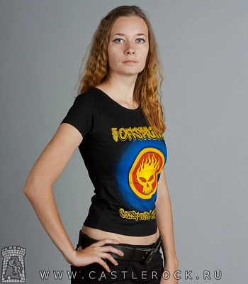 женская футболка offspring "conspiracy of one"