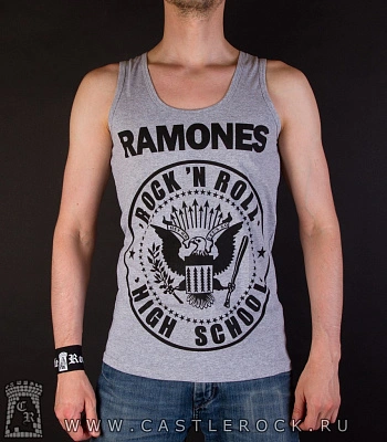 майка ramones (серая)