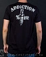 футболка addiction мото