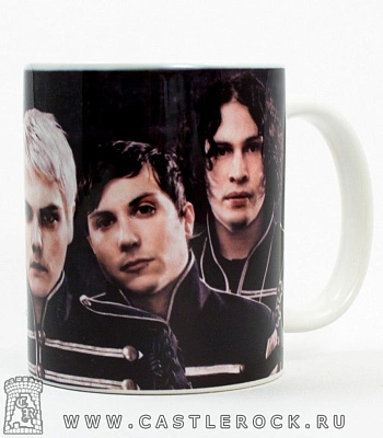 кружка my chemical romance "welcome to the black parade"