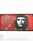 табличка номерной знак че гевара che guevara (красная)