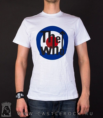 футболка who "who" (белая)