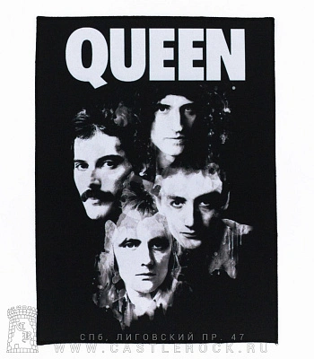 нашивка на спину queen (группа)