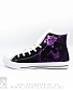 кеды череп фиолетовый