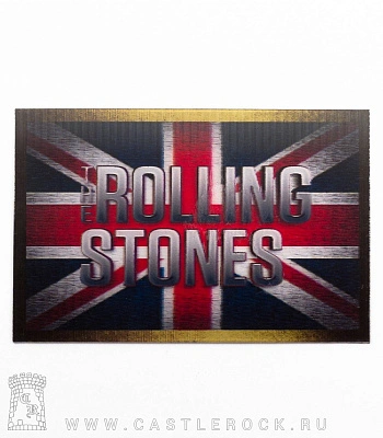 магнит прямоугольный 3d rolling stones (голограмма)