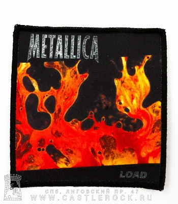 нашивка metallica "load"