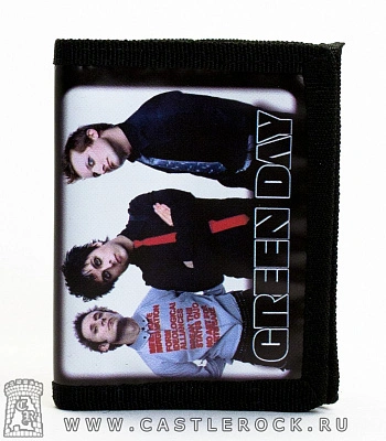 кошелек green day (группа, к/з)