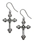 серьги alchemy gothic (алхимия готик) e464 gothic devotion crosses