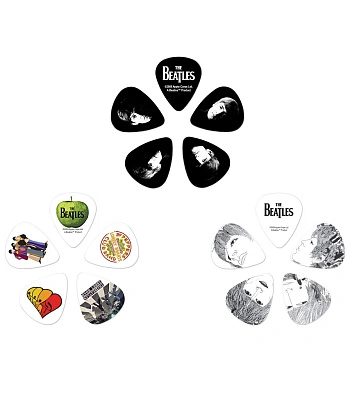 набор медиаторов beatles logo (15 шт.) 1cab4-15bt1