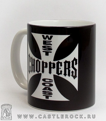 кружка choppers (ч/б)