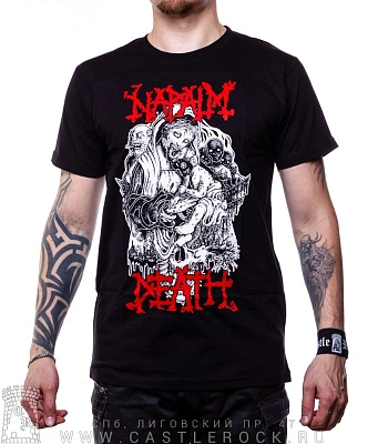 футболка napalm death