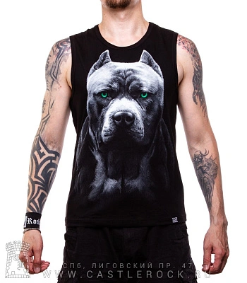 майка питбуль (светится)