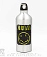 фляга с карабином nirvana 600 мл (металлик)