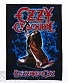 нашивка на спину ozzy osbourne "blizzard of ozz"