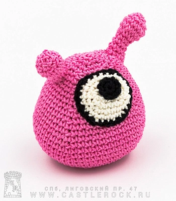 игрушка антистресс мозговой слизень розовый