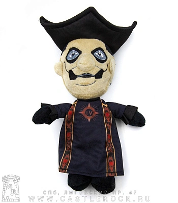 игрушка интерьерная ghost papa emeritus iv (черная)
