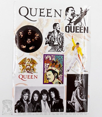 набор наклеек queen 01 (стикерпак)