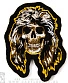 нашивка guns'n'roses steven adler (череп, вышивка)