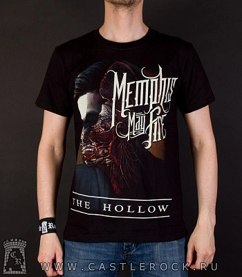 футболка memphis may fire "the hollow"
