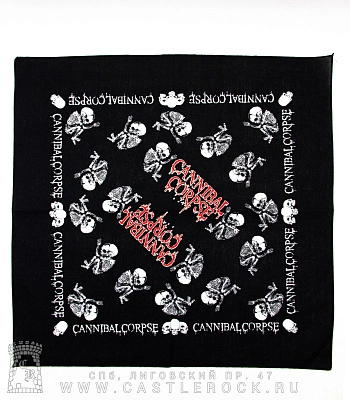 бандана cannibal corpse (лого красное)