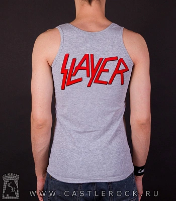 майка slayer (серая)