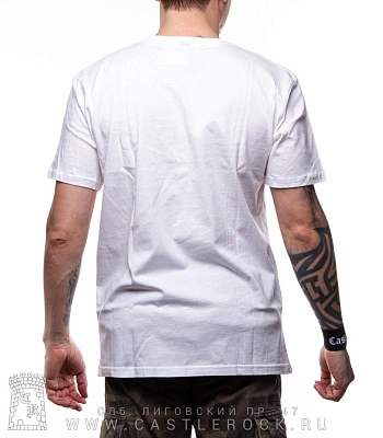 футболка король и шут (коллаж, белая)