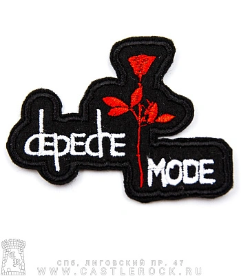 нашивка depeche mode "violator" (резная, вышивка)