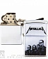 зажигалка цветная metallica (группа)