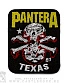 нашивка pantera "texas 81" (вышивка)