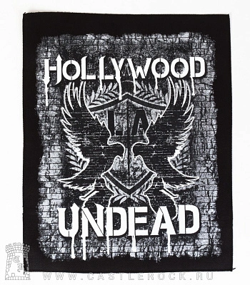 нашивка на спину hollywood undead